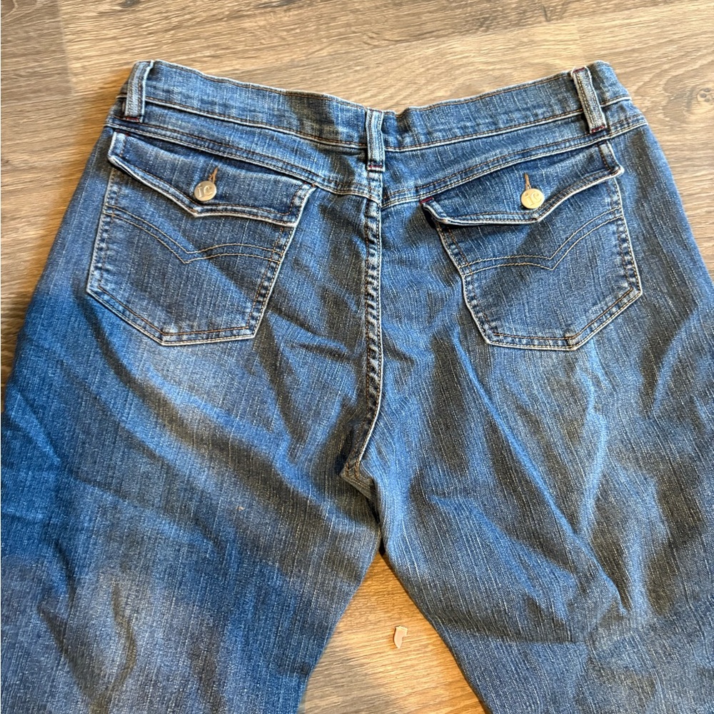 Y2K Mid Rise Flare Jeans - Picture 5 of 9